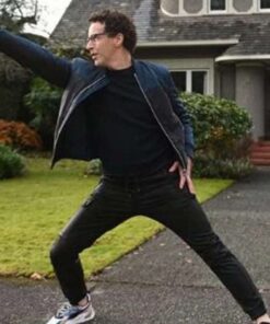 Noah Weisberg Black Bomber Jacket