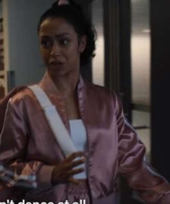 Work It Liza Koshy Pink White Stripes Suit