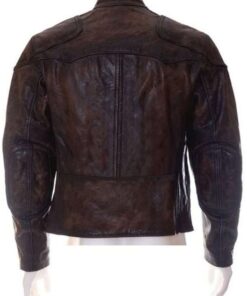 Alternative view of Venom Eddie Brock Brown Leather Jacket