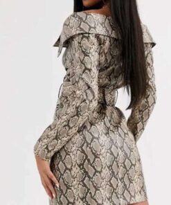 Alternative view of Zoey’s Extraordinary Playlist Mo Snake Skin Dress