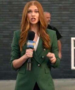 Alternative view of 9-1-1 Taylor Kelly Green Blazer