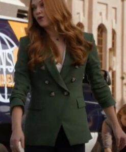 9-1-1 Taylor Kelly Green Blazer