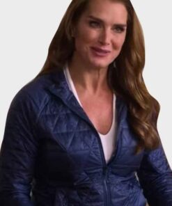 A Castle For Christmas Sophie Brown Blue Puffer Jacket