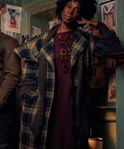 A Discovery Of Witches Agatha Wilson Plaid Coat