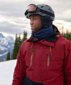 A Winter Getaway Brooks Darnell Red Jacket With Hood