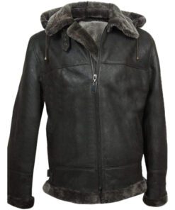 Aviator shearling fur Jacket