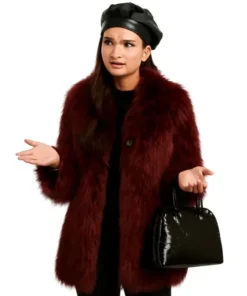 TV Series Dash & Lily Agneeta Thacker Coat