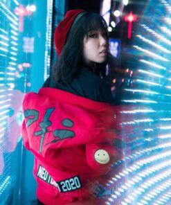 Red Akira Jacket For Women