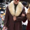 Will Ferrell Anchorman 2 The Legend Continues Leather Coat