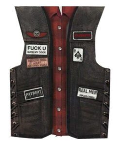 Angels Of Death Liberty Leather Vest