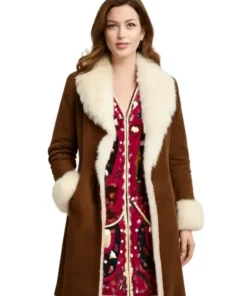 Modern Love Anne Hathaway Fur Coat