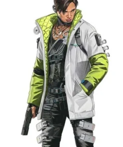 Apex Legends Crypto Leather Jacket