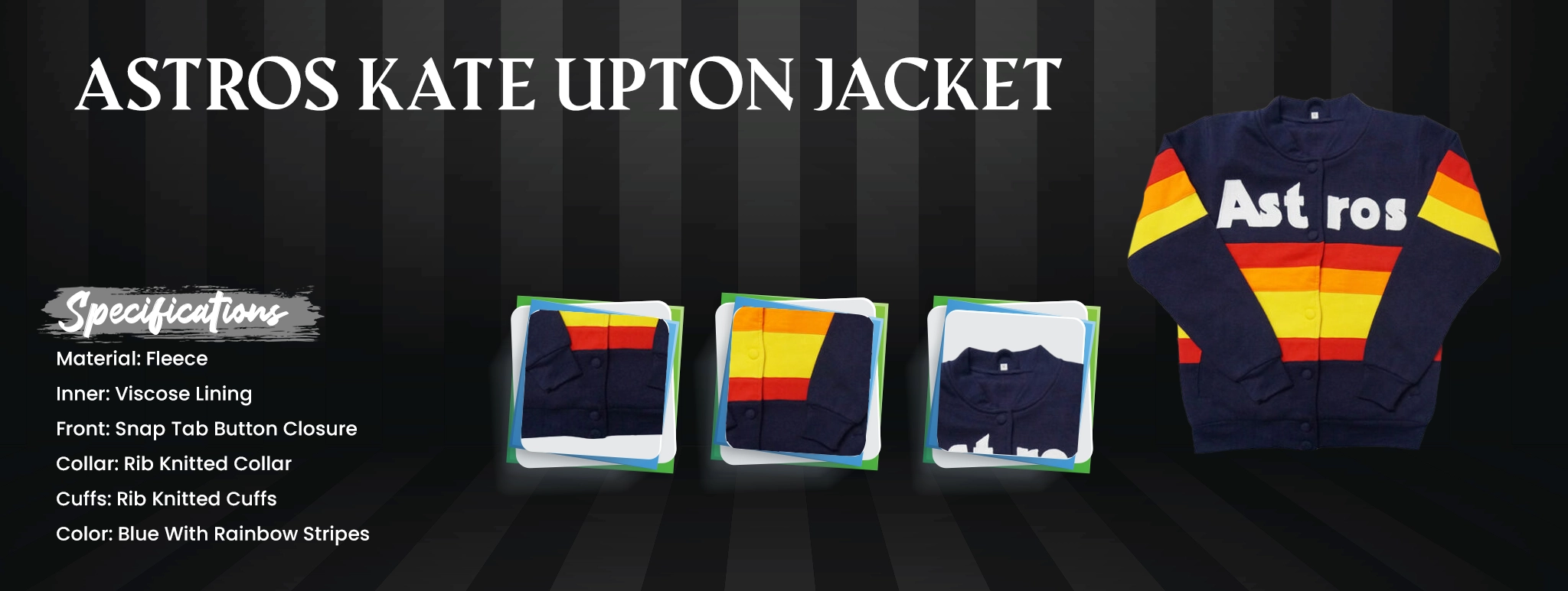 Astros Kate Upton Jacket