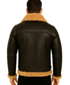 B3 Bomber Battle Shearling Jacket