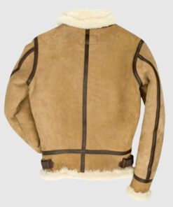 Alternative view of B3 Bomber Suede Leather Jacket