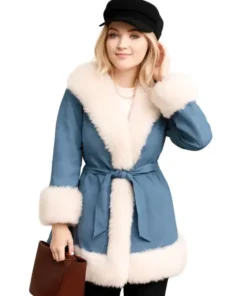 BBC Studios Laura Whitmore Shealing Coat