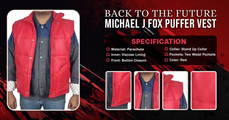 Marty McFly Red Vest