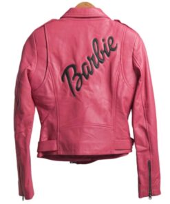 Barbie Doll Pink Leather Jacket