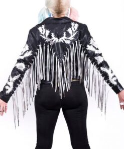 Alternative view of Birds Of Prey Harley Quinn Fringe Jacket