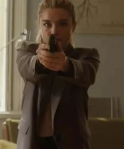 Black Widow Yelena Belova Blazer Jacket front