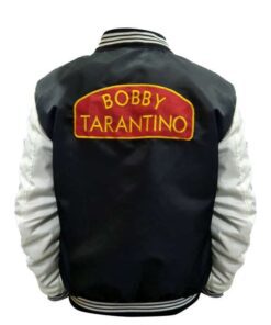 Alternative view of Bobby Tarantino Letterman Bomber Jacket
