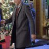 Brian Good Morning Christmas Grey Coat