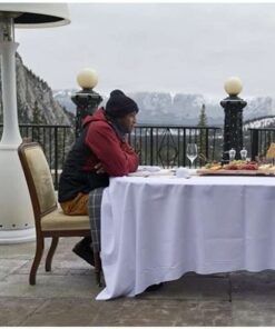 Alternative view of A Winter Getaway Brooks Darnell Red Jacket With Hood