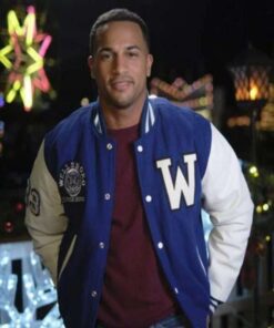 Christmas Comes Twice Michael Xavier Letterman Jacket