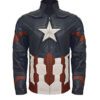 Civil War Captain America Leather Jacket