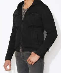 Clay Jensen 13 Reasons Why Hooded Jacket back