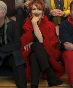 Dee Dee Allen The Prom Red Poncho