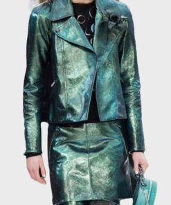 Emily In Paris Emily Cooper Metallic Jacket