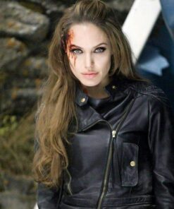 Eternals Angelina Jolie Leather Jacket
