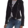 Evil Season 2 Sheryl Luria Suede Biker Jacket