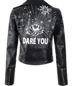 Eye Dare You Leather Jacket