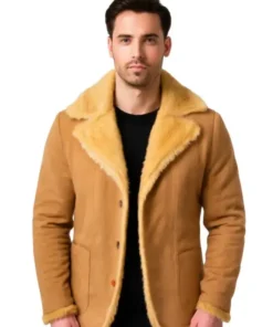 Men’s Winter Ginger Vegan Fur Coat