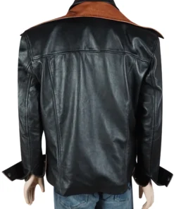 Gil Birmingham Yellowstone Brown Leather Jacket 1