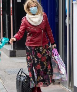 Global Studios Kate Garraway Leather Jacket