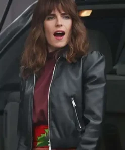 Home Economics Marina Black Jacket front