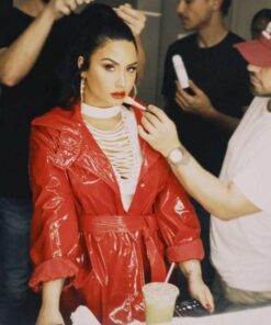 Alternative view of Demi Lovato I Love Me Song Red Coat