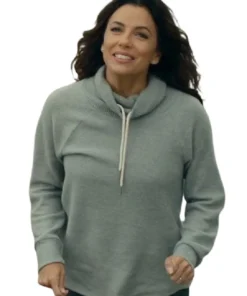 Unplugging 2022 Eva Longoria Grey Hoodie