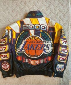 Alternative view of Los Angeles Lakers Championship Jacket