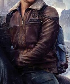 Alternative view of Jumanji The Next Level Nick Jonas Leather Jacket