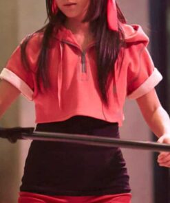 Alternative view of Kiki Sukezane Heroes Reborn Miko Otomo Hooded Jacket