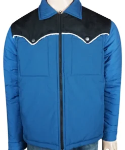 Kingsman The Golden Circle Whiskey Blue Jacket