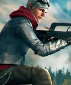 Maxim Garena Free Fire Silver Jacket side