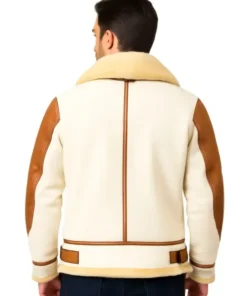 Men’s Aviator USAF Real Sheepskin Shearling Jacket