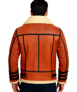 Mens B6 Raf Aaviator Sheepskin Waxed Jacket