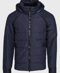 Alternative view of Men Blue Puffer Jacket