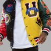 Patchwork Streetwear Bomber Jacket